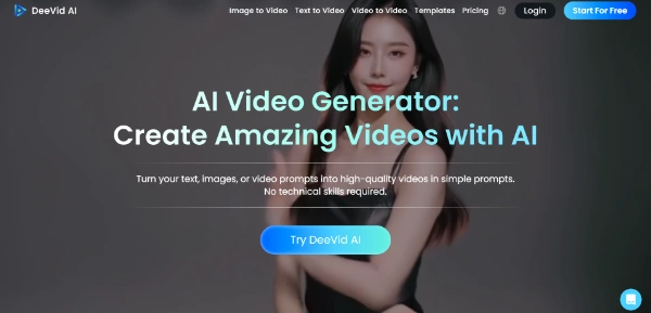 Deevid AI | Free AI Video Generators